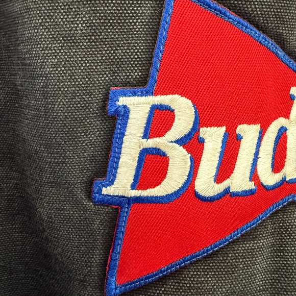SUPER RARE VINTAGE Carhartt Arctic Jacket with Budweiser Patches - Picture 5 of 14